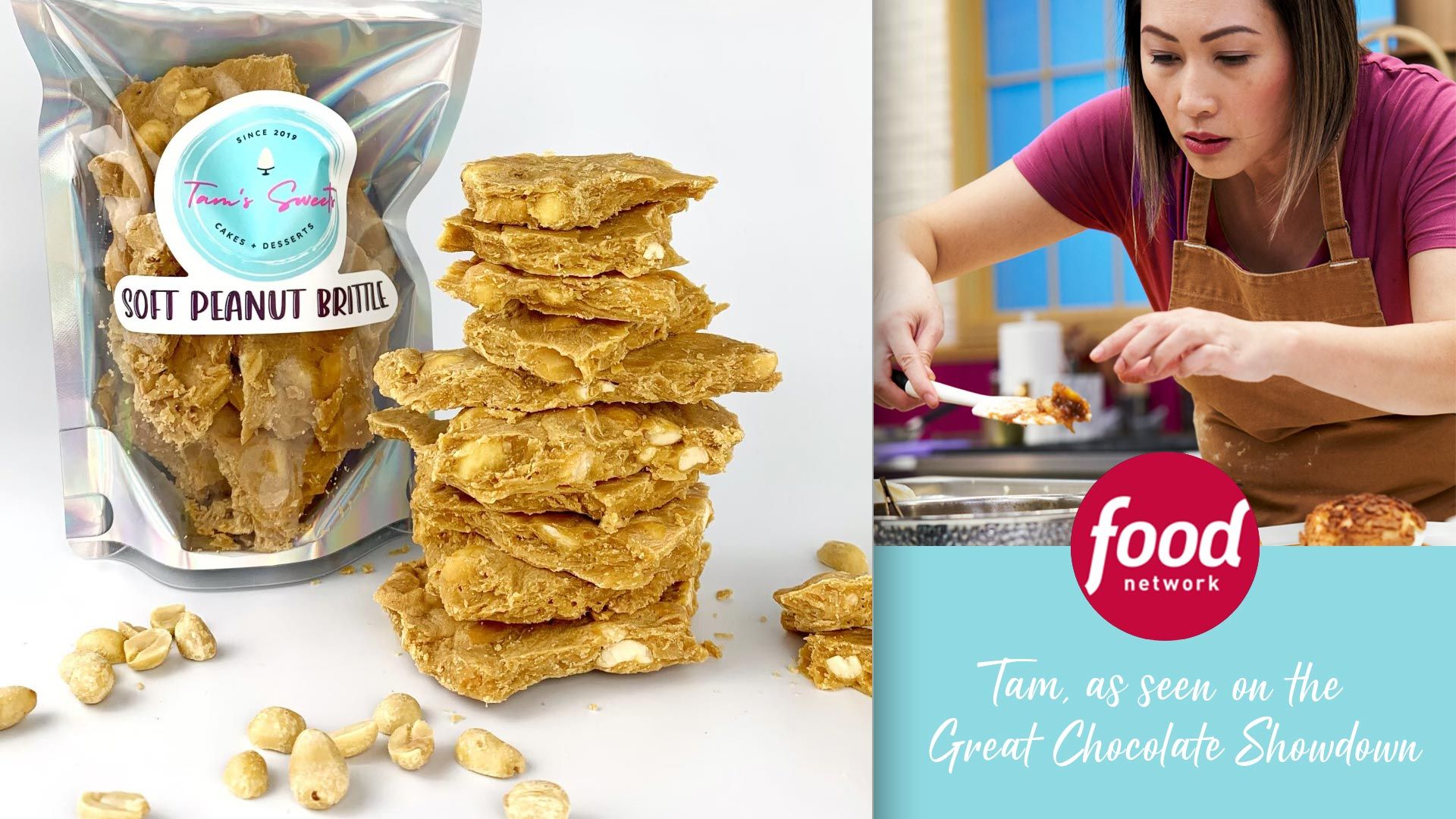 Tam's Sweets specialty soft nut brittles and confections