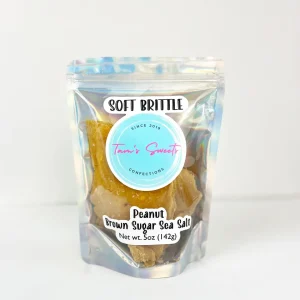 peanut, brown sugar, sea salt soft brittle by Tam's Sweets